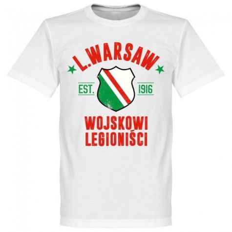 Legia Warsaw Established T-Shirt - White