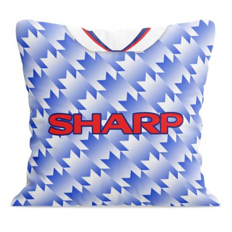 Manchester United 1992 Away Football Cushion