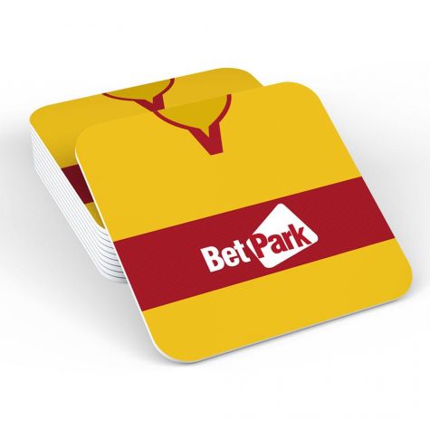 Motherwell 18/19 Football Retro Coaster