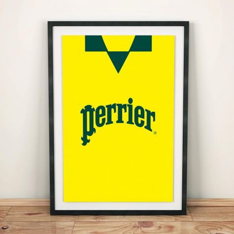 Nantes 1971 Football Shirt Art Print