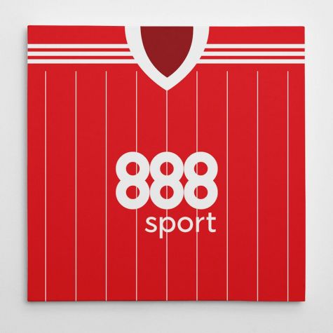 Nottingham Forest 17/18 Canvas Print