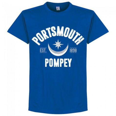 Portsmouth Established T-Shirt - Royal