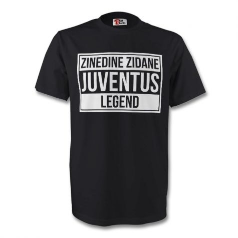 Zinedine Zidane Juventus Legend Tee (black) - Kids