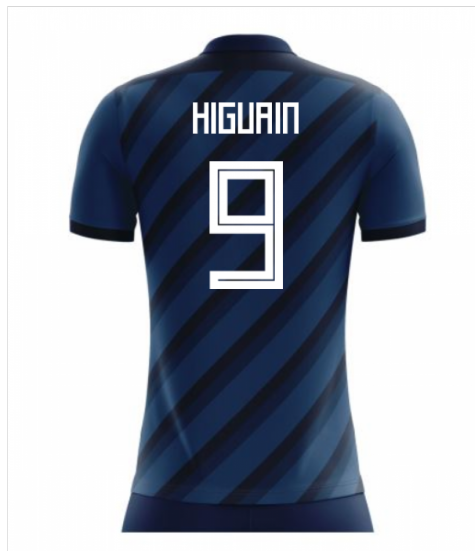 2024-2025 Argentina Concept Shirt (Higuain 9)