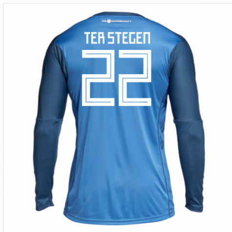 2018-19 Germany Home Goalkeeper Shirt (Ter Stegen 22)