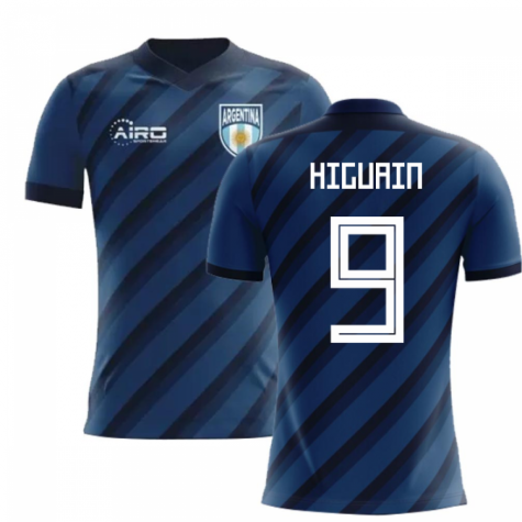 2024-2025 Argentina Away Concept Football Shirt (Higuain 9) - Kids