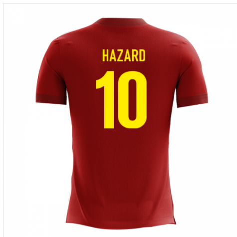 2024-2025 Belgium Airo Concept Home Shirt (Hazard 10)