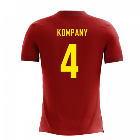 2024-2025 Belgium Airo Concept Home Shirt (Kompany 4)