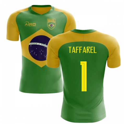 2024-2025 Brazil Flag Concept Football Shirt (Taffarel 1)