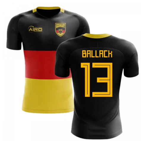 2024-2025 Germany Flag Concept Football Shirt (Ballack 13)