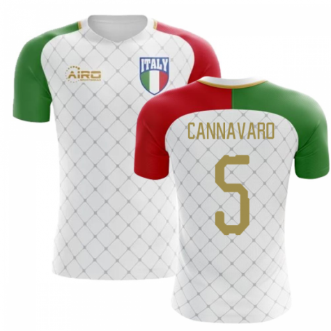 2024-2025 Italy Away Concept Football Shirt (Cannavaro 5)