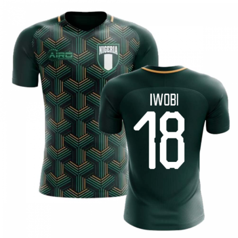 2024-2025 Nigeria Third Concept Football Shirt (Iwobi 18) - Kids