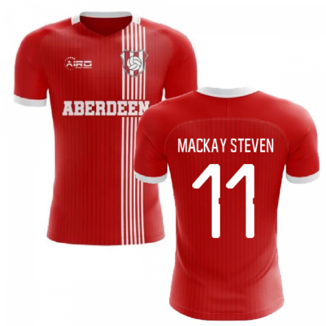 2024-2025 Aberdeen Home Concept Football Shirt (Mackay Steven 11)