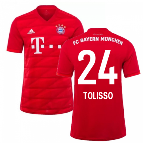 2019-2020 Bayern Munich Adidas Home Football Shirt (TOLISSO 24)