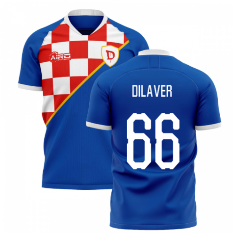 2024-2025 Dinamo Zagreb Home Concept Shirt (Dilaver 66)