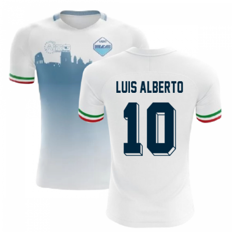 2024-2025 Lazio Home Concept Football Shirt (LUIS ALBERTO 10)