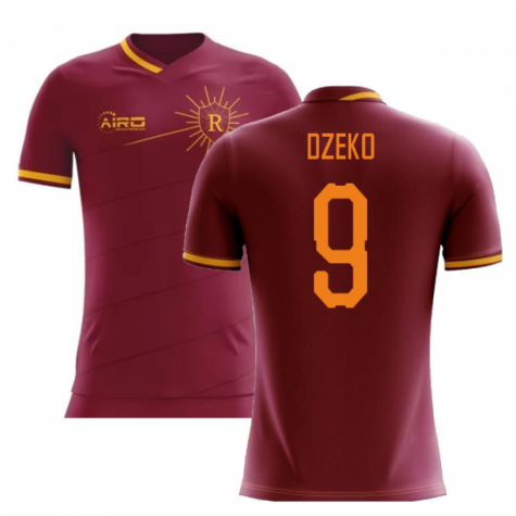 2024-2025 Roma Home Concept Football Shirt (DZEKO 9)