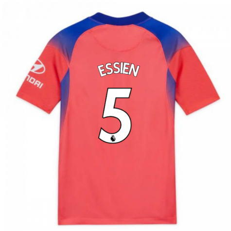 2020-2021 Chelsea Third Nike Football Shirt (Kids) (ESSIEN 5)