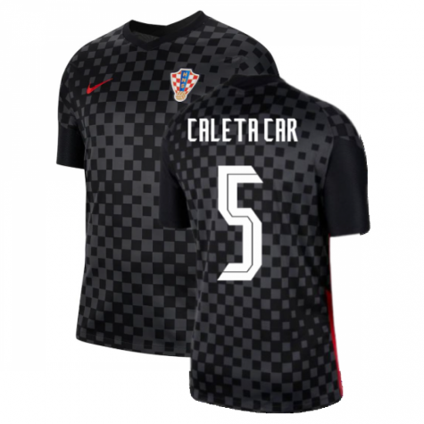 2020-2021 Croatia Away Nike Football Shirt (CALETA CAR 5)