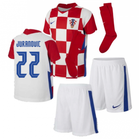 2020-2021 Croatia Home Mini Kit (JURANOVIC 22)