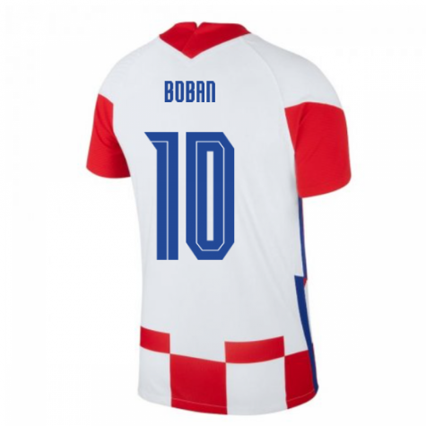 2020-2021 Croatia Home Nike Vapor Shirt (BOBAN 10)