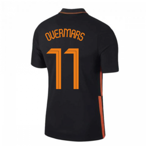 2020-2021 Holland Away Nike Football Shirt (OVERMARS 11)