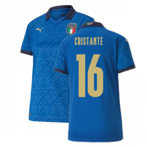 2020-2021 Italy Home Shirt - Womens (CRISTANTE 16)