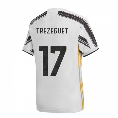 2020-2021 Juventus Adidas Home Shirt (Kids) (TREZEGUET 17)