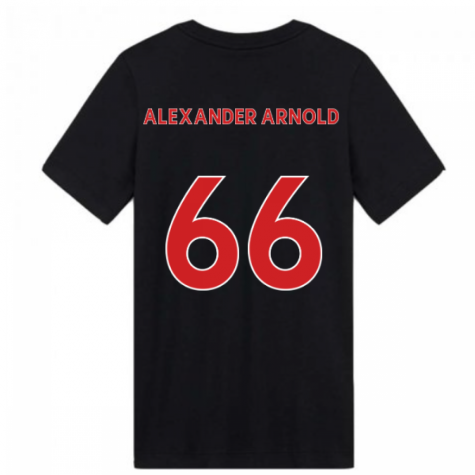 2020-2021 Liverpool Ground Tee (Black) - Kids (ALEXANDER ARNOLD 66)