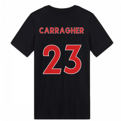 2020-2021 Liverpool Ground Tee (Black) - Kids (CARRAGHER 23)