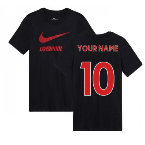 2020-2021 Liverpool Ground Tee (Black) - Kids (Your Name)