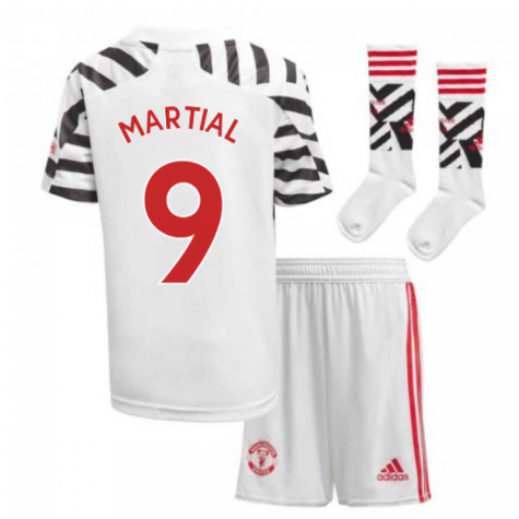 2020-2021 Man Utd Adidas Third Little Boys Mini Kit (MARTIAL 9)