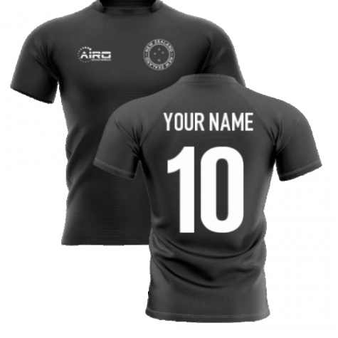 2024-2025 New Zealand Home Concept Rugby Shirt (Your Name)