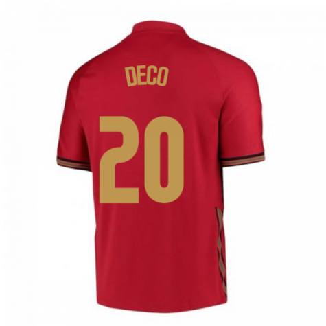 2020-2021 Portugal Home Nike Shirt (Kids) (DECO 20)