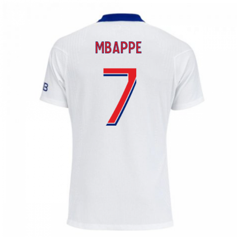 2020-2021 PSG Authentic Vapor Match Away Nike Shirt (MBAPPE 7)