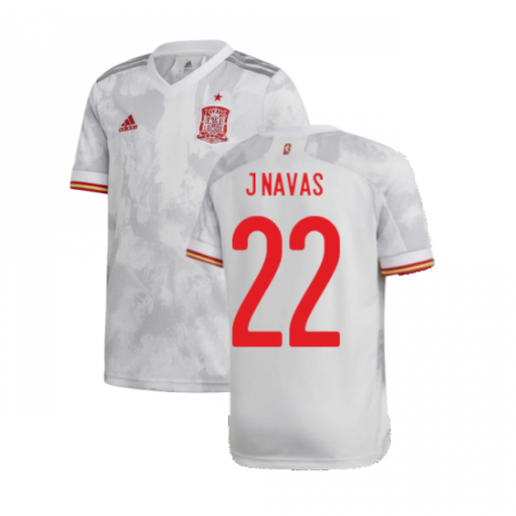 2020-2021 Spain Away Shirt (J NAVAS 22)