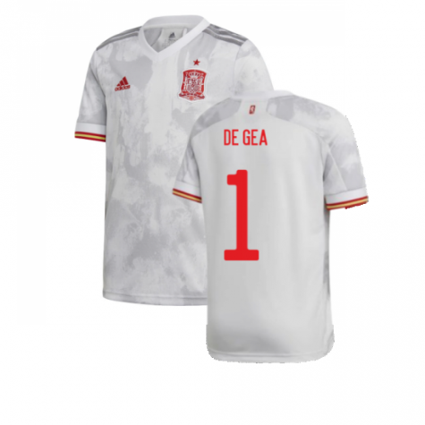 2020-2021 Spain Away Shirt (Kids) (DE GEA 1)