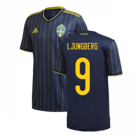 2020-2021 Sweden Away Shirt (LJUNGBERG 9)