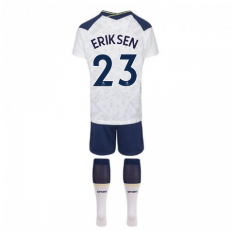 2020-2021 Tottenham Home Nike Little Boys Mini Kit (ERIKSEN 23)