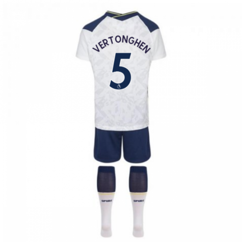 2020-2021 Tottenham Home Nike Little Boys Mini Kit (VERTONGHEN 5)