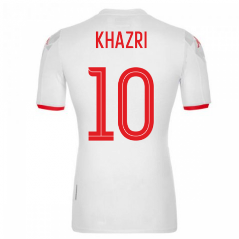 2020-2021 Tunisia Home Shirt (KHAZRI 10)