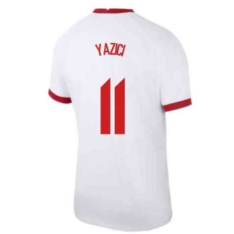 2020-2021 Turkey Home Nike Football Shirt (YAZICI 11)