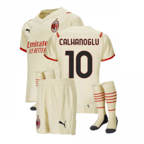 2021-2022 AC Milan Away Mini Kit (CALHANOGLU 10)