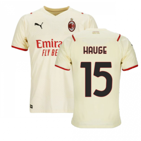 2021-2022 AC Milan Away Shirt (Kids) (HAUGE 15)