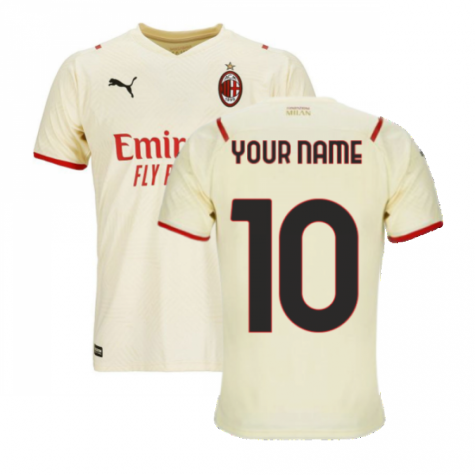 2021-2022 AC Milan Away Shirt (Your Name)