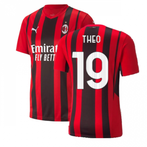 2021-2022 AC Milan Home Shirt (THEO 19)