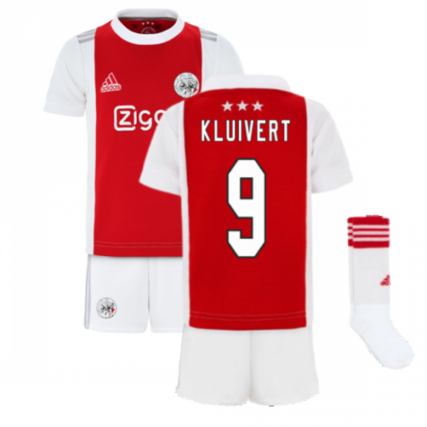 2021-2022 Ajax Home Mini Kit (KLUIVERT 9)