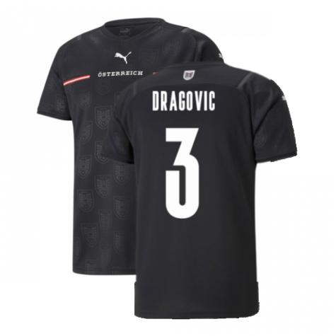 2021-2022 Austria Away Shirt (DRAGOVIC 3)