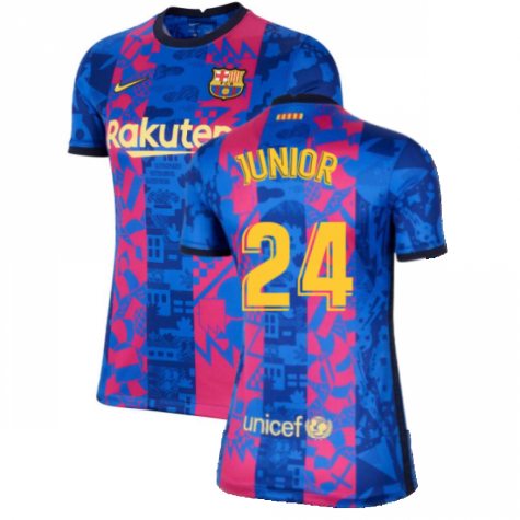 2021-2022 Barcelona Womens 3rd Shirt (JUNIOR 24)