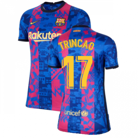 2021-2022 Barcelona Womens 3rd Shirt (TRINCAO 17)